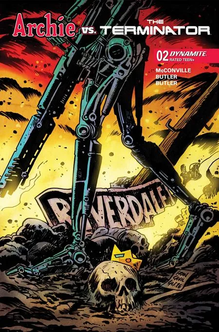 ARCHIE VS THE TERMINATOR #2 CVR A FRANCESCO FRANCAVILLA #2