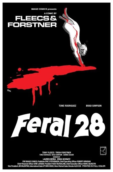 FERAL #28 CVR B TONY FLEECS & TRISH FORSTNER SUSPIRIA HOMAGE VAR #28