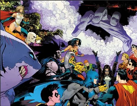 JUSTICE LEAGUE UNLIMITED #25 CVR A DAN MORA WRAPAROUND #25