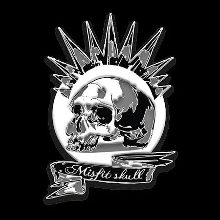 LIFE IS STRANGE MISFIT SKULL ENAMEL PIN BADGE #1
