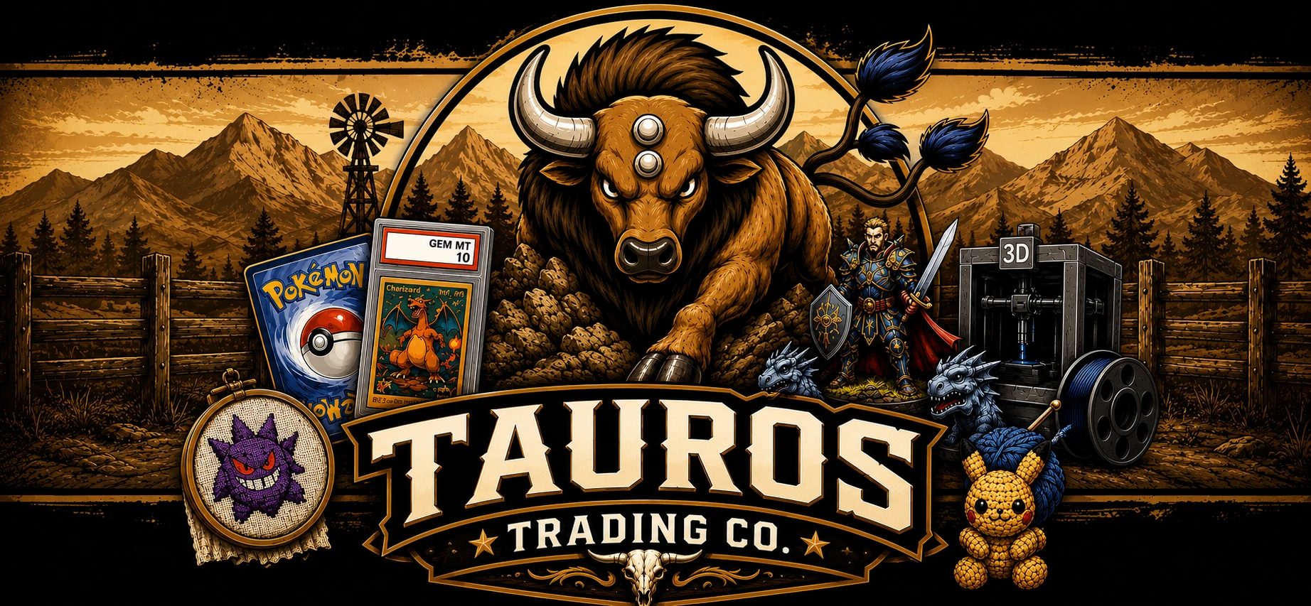 Tauros Trading Company — Singles, Sealed, Collectibles