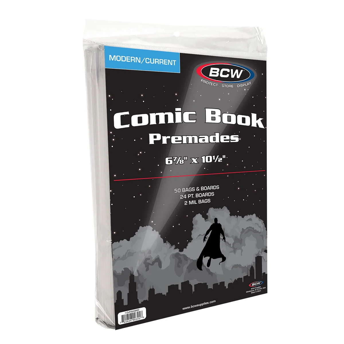 Premade Current Comic Bag and Board
