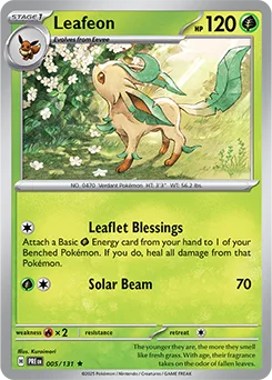 Leafeon (Poke Ball Pattern)