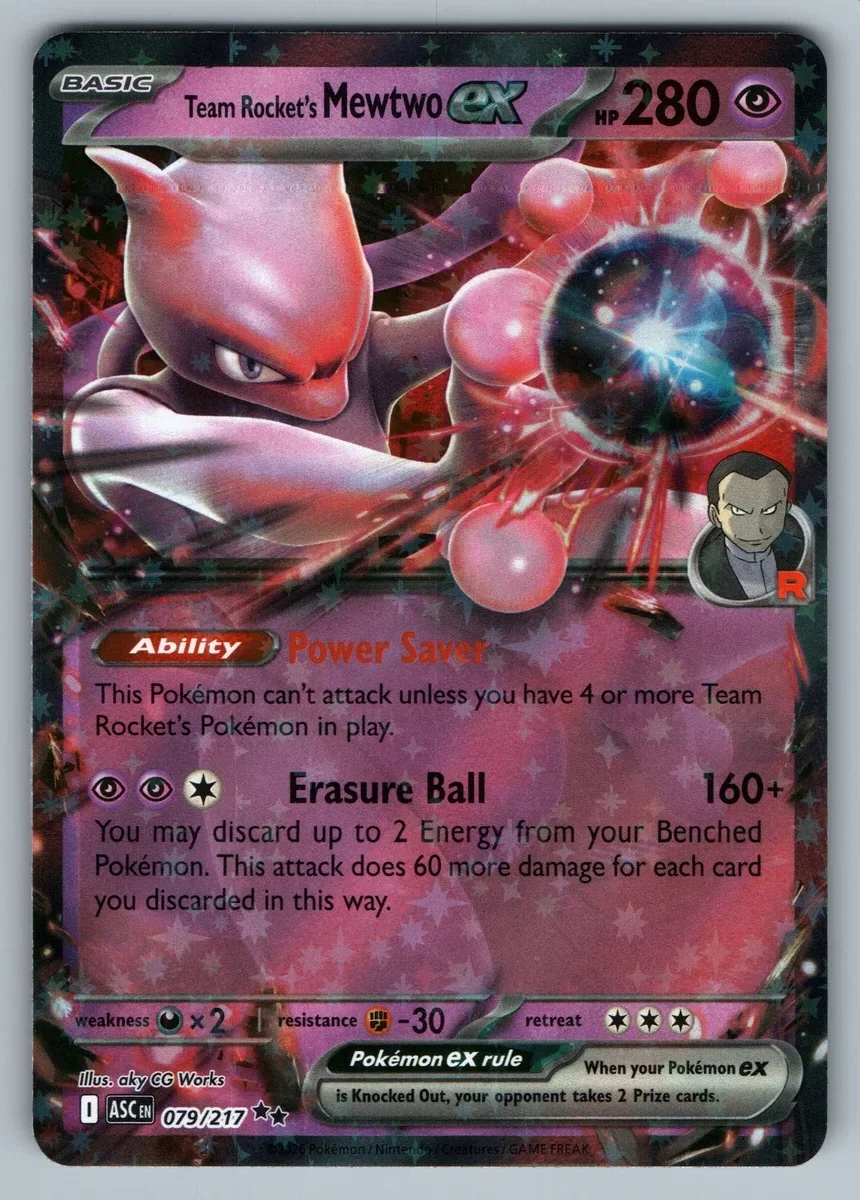 Team Rocket's Mewtwo ex