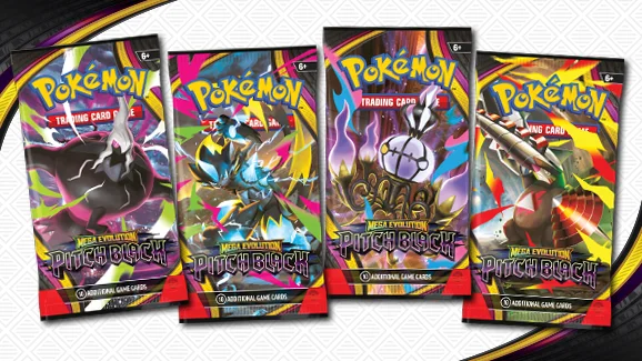 Pitch Black Sleeved Booster Pack